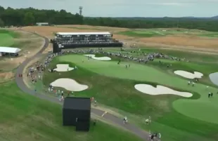 LIV Golf Tournament. (Photo: MSNBC/YouTube)