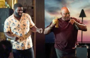 Stephen Hill and Roger E. Mosley in Season 3, Episode 5 of the new Magnum P.I., titled "The Day Danger Walked In." (Photos: CBS)