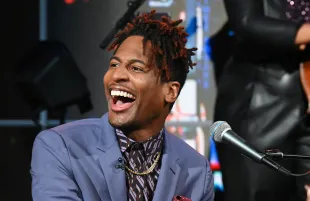The Late Show bandleader Jon Batiste (Photo: CBS)