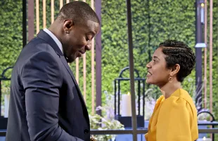 Jarrette Jones and Iyanna McNeely in Season 2 of Love Is Blind (Photo: Netflix)