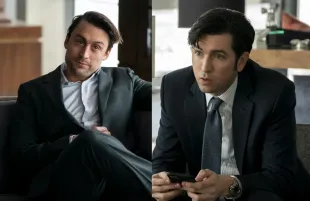 Kieran Culkin and Nicholas Braun in Succession (Photos: Macall B. Polay/HBO)
