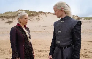 Emma D’Arcy and Matt Smith in House of the Dragon (Photo: Ollie Upton/HBO)