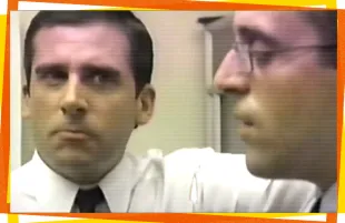 Steve Carell talks earnestly about FedEx.