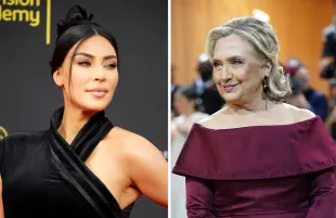Kim Kardashian, Hillary Clinton. (Photos: Everett Collection)