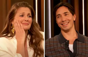Drew Barrymore, Justin Long. (Photo: CBS) 
