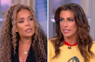 Sunny Hostin and Alyssa Farah Griffin on The View (Photos: ABC)