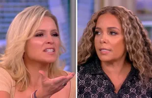 Sara Haines and Sunny Hostin on The View (Photos: ABC)