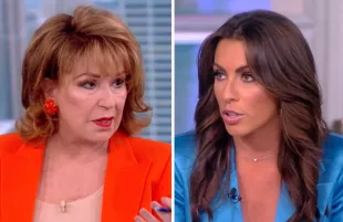 Joy Behar and Alyssa Farah Griffin were on the same side Thursday morning as they took down Alex Jones. (Photos: ABC)