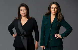 The View co-hosts/sparring partners Ana Navarro and Alyssa Farah Griffin. (ABC/Jeff Lipsky)