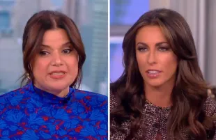 Ana Navarro and Alyssa Farah Griffin on The View. (Photos: ABC)
