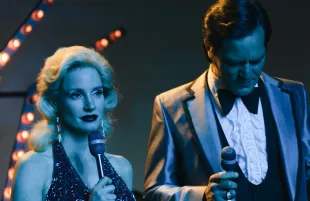 Jessica Chastain and Michael Shannon in George & Tammy (Photo: Dana Hawley/Showtime)