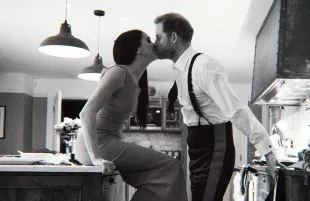 Meghan Markle and Prince Harry. (Photo: Netflix)