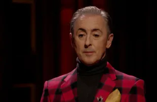 Alan Cumming in The Traitors (Photo: Peacock)