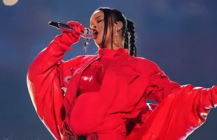Rihanna at Super Bowl LVII