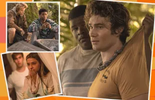 Those Pogues just can't stay out of trouble. (Photos: Netflix; Primetimer graphic)