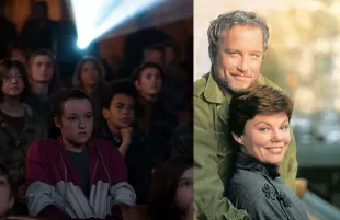 Bella Ramsey in The Last of Us; Richard Dreyfuss and Marsha Mason in The Goodbye Girl (Photo: Liane Hentscher/HBO; Everett Collection)