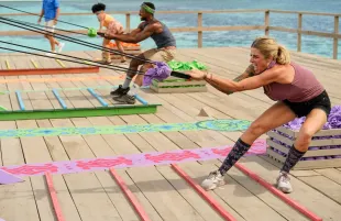 Carolyn Wiger on Survivor (photo: Robert Voets/CBS)