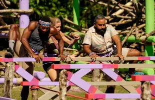 Josh Wilder, Carolyn Wiger, Yam Yam Arocho (Photo: Robert Voets/CBS)