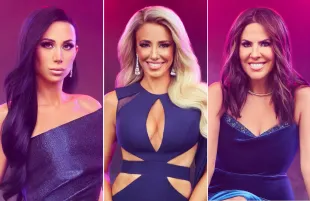 Rachel Fuda, Danielle Cabral, and Jennifer Fessler in The Real Housewives of New Jersey (Photos: Andrew Eccles/Bravo)