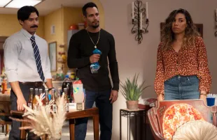 Carlos Santos, Johnny Rey Diaz, Christina Vidal (photo: Jeff Neumann/Amazon Freevee)