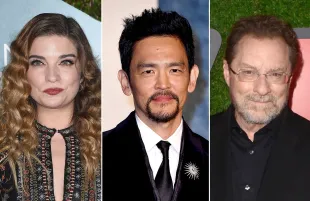 Annie Murphy, John Cho, and Stephen Root (Photos: Everett Collection)
