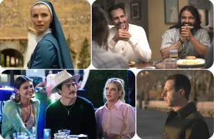 Clockwise: Mrs. Davis, Primo, Vanderpump Rules, Succession (Photos: Peacock/Amazon Studios/Bravo/HBO)