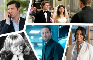 Nicholas Braun, Michael Cera, Alia Shawkat, Ebon Moss-Bachrach, Richa Shukla, Robbie Rist (photos: Everett Collection, HBO, FX, Netflix)