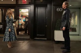 Sarah Jessica Parker and John Corbett in And Just Like That... (Photo: Craig Blankenhorn/Max)