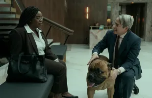 Uzo Aduba and Matthew Broderick in Painkiller (Photo: Keri Anderson/Netflix)