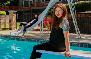 Twin Flames Universe founders Jeff and Shaleia Ayan (Photo: Paul Octavious/Prime Video)
