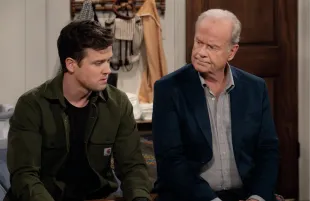 Kelsey Grammer and Jack Cutmore-Scott in Frasier (Photo: Paramount+)