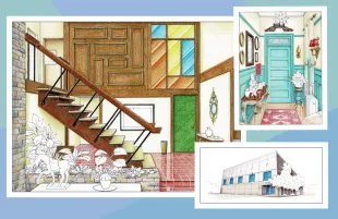 Illustrations by Iñaki Aliste Lizarralde (Images courtesy of Chronicle Books; Primetimer graphic)