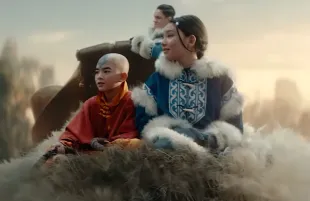 Gordon Cormier and Kiawentiio Tarbell (Photo: Avatar: The Last Airbender)