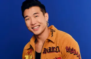 Joel Kim Booster in Chrissy & Dave Dine Out (Photo: Disney/Maarten de Boer)