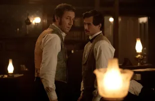 Tobias Menzies and Brandon Flynn in Manhunt (Photo: Apple TV+)