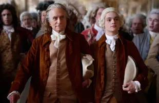 Michael Douglas and Noah Jupe in Franklin (Photo: Apple TV+)