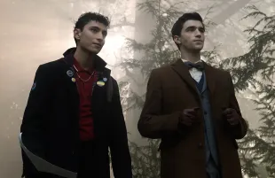 Jayden Revri and George Rexstrew in Dead Boy Detectives (Photo: Netflix)