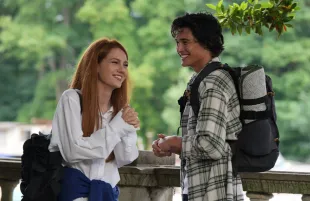 Emily Carey and Liam Woodrum in Geek Girl (Photo: Netflix)