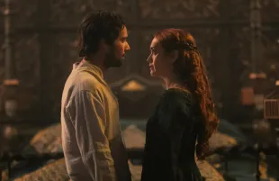 Fabien Frankel and Olivia Cooke in House of the Dragon (Photo: Ollie Upton/HBO)