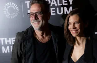 Jeffrey Dean Morgan, Lauren Cohan at arrivals for PaleyLive: Walking and Talking: An Evening with The Walking Dead: Dead City, The Paley Center For Media NYC, New York, NY, April 30, 2025. Photo By: Ryan Billings / Everett Collection