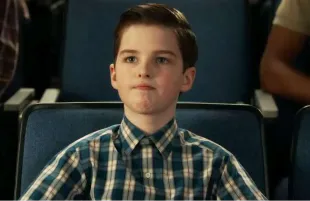 Iain Armitage as Sheldon Cooper in Young Sheldon (Image credit - CBS)