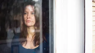 Anna Camp in a still from From Black (Source: Everett Collection)