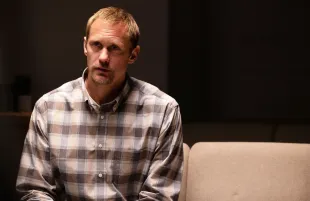 Alexander Skarsgard in a still from Eric Larue (Source: Everett Collection)