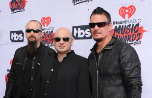 David Draiman in the centre