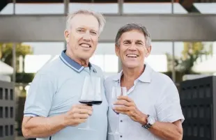 Jeff Sperbeck and NFL legend John Elway together (Image via Insatgram/@the_pop_radar)