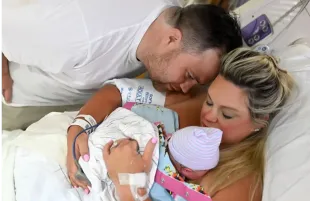 Paul Walter Hauser becomes father of three after welcoming newborn with wife Amy