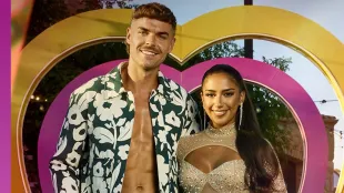 Harry and Shakira from Love Island UK (Image via Instagram @loveisland)