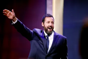 Adam Sandler onstage during the 24th Annual Mark Twain Prize For American Humor at The Kennedy Center (Photo by Paul Morigi/Getty Images)