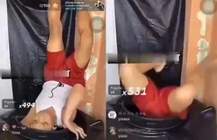 Water Tank Challenge (Photo: TikTok)