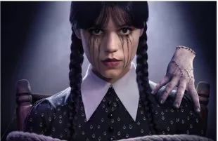 Image via Instagram @wednesdaynetflix